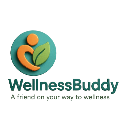 lightened image of Wellness Buddy logo